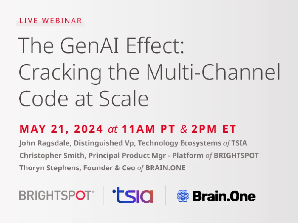 promo graphic for genAI webinar replay