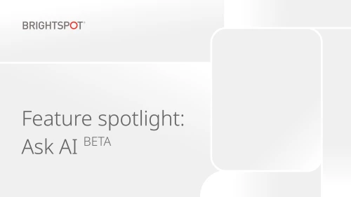 poster graphic for video spotlight highlighting Brightspot CMS features
