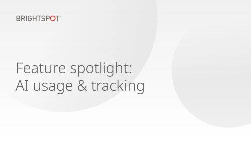 poster graphic for video spotlight highlighting Brightspot CMS features
