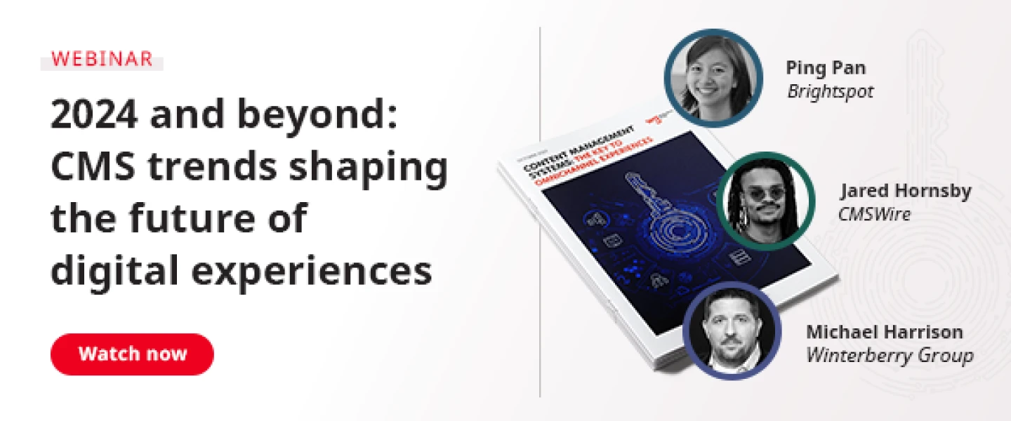 promo graphic for 2024 on-demand webinar on CMS Trends